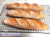 Receta Baguettes caseras para novatos