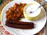 Receta Cómo hacer salchicha fresca picante, tipo chistorra o merguez en freidora de aire