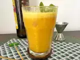 Receta Caipiriña batida de maracuyá (fruta de la pasión): el cóctel brasileño hecho en batidora