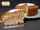 Receta Bizcocho de créme fraîche sin azúcar y sin gluten
