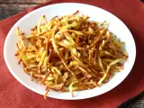 Receta Patata paja en freidora de aire, tan crujiente que nadie diría que es casera
