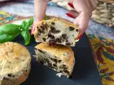 Receta Pastelitos salados de queso crema y aceitunas negras en freidora de aire