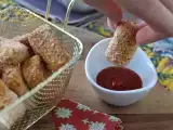 Receta Nuggets de tofu en freidora de aire