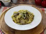 Receta Pasta con setas shimeji y champiñones en salsa cremosa