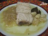 Receta Bonito encebollado al vino blanco