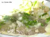 Receta Brótola con adobo de vinanagre y limón