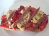 Receta Tostada de escalivada con anchoas