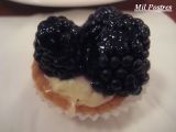 Receta Petit fours de frambuesas y moras