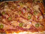 Receta Pizza diavola.