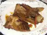 Receta Pollo pota blava rústico
