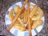 Receta Palitos salados con manga pastelera