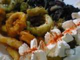 Receta #37. hemc 29. calamares en tempura de colores