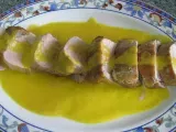 Receta Solomillos de cerdo con salsa de naranja y canela
