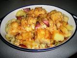 Receta Coliflor con bacalao a la gallega