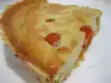 Receta Tarta de cabrales con tomates
