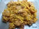 Receta Arroz picante con pulpo y chipirones