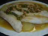 Receta Pescado y patatas al vapor