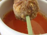 Receta Algo exótico: albóndigas exóticas con salsa agridulce