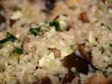 Receta Risotto ai funghi e prezzemolo.