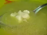 Receta Sopa de pollo y guisantes