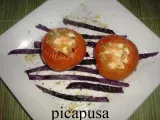 Receta Tomates rellenos de mozzarella y albahaca