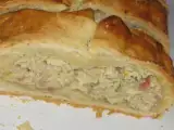 Receta Pastel trenzado de pollo