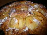 Receta Mi pastel de manzanas/mon gateau aux pommes