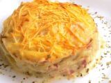 Receta Pastel de patatas a la carbonara???