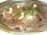 Receta Hígado de cordero al ajo