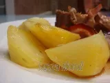 Receta Solomillo iberico con su salsita y papas asadas