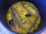 Receta Paella programada en fussioncook