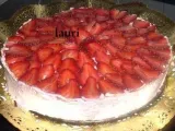 Receta Tarta mousse de fresas sin gluten por mis 27 cumpleaños