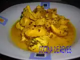 Receta Pechugas de pollo con cebolla