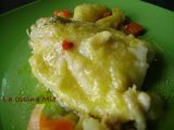 Receta Bacalao fresco confitado con porrusalda