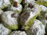 Receta Amarettis de almendra y pistacho