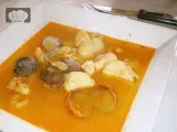 Receta Sopa de pescado y marisco