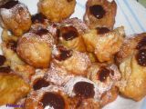 Receta Buñuelos rellenos de crema de chocolate