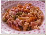 Receta Hélices de colores a la carbonara (fc)