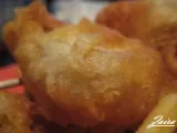 Receta Plato único: brocheta de pescado en tempura