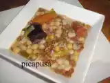 Receta Arroz de los tres puñaos
