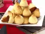 Receta Volcanes de coco rellenos
