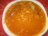 Receta Potaje de judías bancas