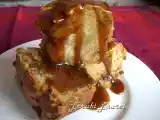 Receta Pastel de manzana con pecanas al caramelo