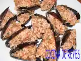 Receta Mejillones rellenos de arroz