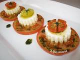 Receta Mousse de parmesano con tomate