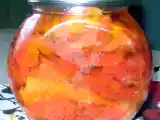 Receta Morrones en aceite
