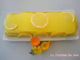 Receta Tarta rápida de limón (reto color amarillo)