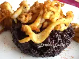Receta Arroz venere con sepia