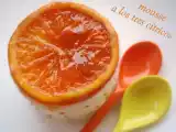 Receta Mousse a los tres cítricos
