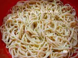 Receta Fideos o tallarines de morrones o pimientos rojos
